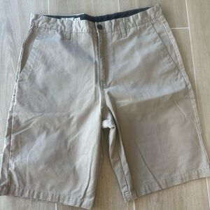 Volcom Men's Frickin Shorts Chino Modern Straight Stretch Khaki Size 34